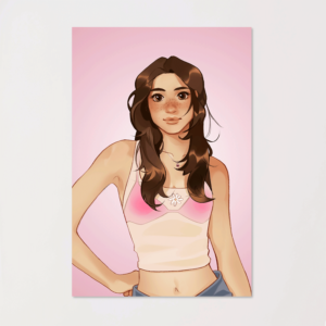 Faye Hollings Art Print -  THE WORST KIND OF PROMISE