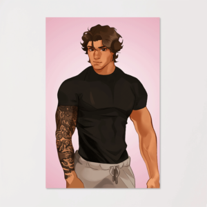 Kit Langley Art Print -  THE WORST KIND OF PROMISE
