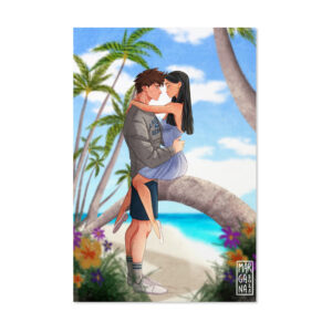 Shiloh & Fulton Beach Day Art Print - THE FIRST KIND OF LOVE