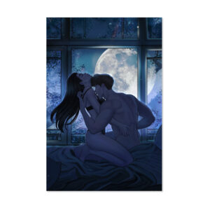 Merit & Crew Moonlit Bedroom Art Print - LOVESICK