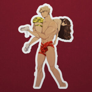 Merit & Crew Party Scene Vinyl Sticker - LOVESICK
