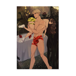 Merit & Crew Party Scene Art Print - LOVESICK