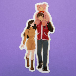 Staten & Knox Fairground Vinyl Sticker - LOVESTRUCK