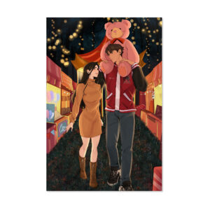 Staten & Knox Fairground Art Print - LOVESTRUCK