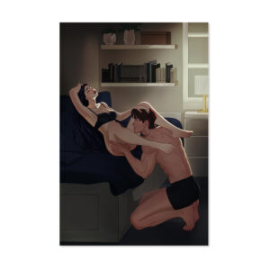 Staten & Knox Intimate Bedroom Art Print - LOVESTRUCK