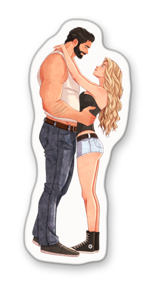Lake & Sutton Embrace Vinyl Sticker - LOVEFOOL