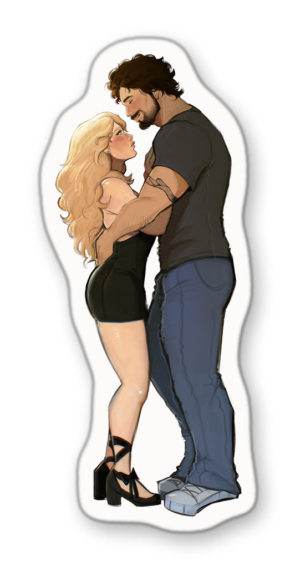 Lake & Sutton Slow Dance Vinyl Sticker - LOVEFOOL